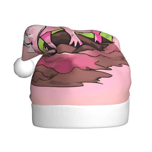 WZYWHJ Weihnachtsmütze für Erwachsene – Ornament-Stirnband für Feiertage, Partys und Kostümveranstaltungen, rosa Ferkel-Drucke WZYWHJ Weihnachtsmütze für Erwachsene – Ornament-Stirnband für Feiertage, Partys und Kostümveranstaltungen, rosa Ferkel-Drucke von WZYWHJ
