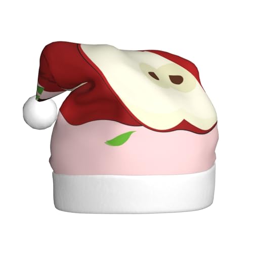 WZYWHJ Weihnachtsmütze für Erwachsene – Ornament-Stirnband für Feiertagspartys und Kostümveranstaltungen, Cartoon-rote Fruchtdrucke WZYWHJ Weihnachtsmütze für Erwachsene – Ornament-Stirnband für Feiertagspartys und Kostümveranstaltungen, Cartoon-rote Fruchtdrucke von WZYWHJ