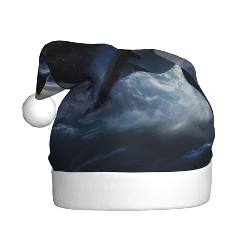 WZYWHJ Weihnachtsmütze für Erwachsene – Ornament-Stirnband für Feiertagspartys und Kostümveranstaltungen, Orca-Killer-Wal-Drucke WZYWHJ Weihnachtsmütze für Erwachsene – Ornament-Stirnband für Feiertagspartys und Kostümveranstaltungen, Orca-Killer-Wal-Drucke von WZYWHJ