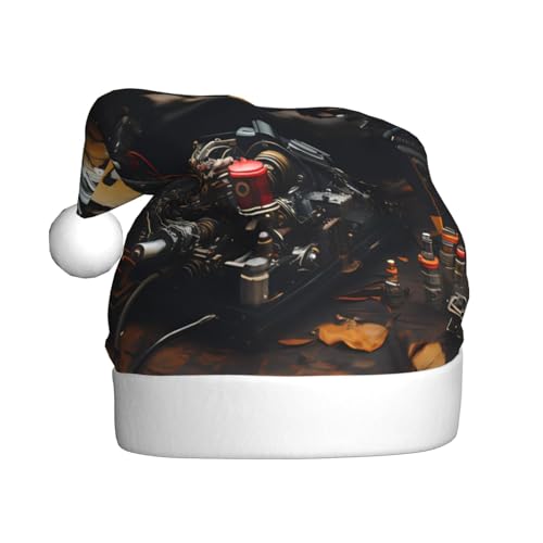 WZYWHJ Weihnachtsmütze für Erwachsene – Ornament-Stirnband für Feiertagspartys und Kostümveranstaltungen, Vintage-Flugzeugmaschinen-Drucke WZYWHJ Weihnachtsmütze für Erwachsene – Ornament-Stirnband für Feiertagspartys und Kostümveranstaltungen, Vintage-Flugzeugmaschinen-Drucke von WZYWHJ