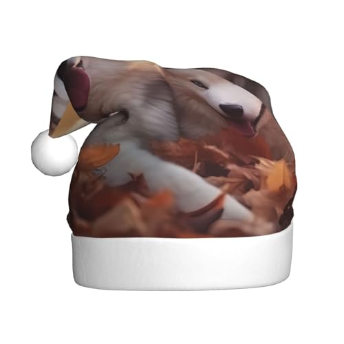 WZYWHJ Weihnachtsmütze für Erwachsene – Ornament-Stirnband für Feiertagspartys und Kostümveranstaltungen, niedliche Husky-Hunde-Drucke WZYWHJ Weihnachtsmütze für Erwachsene – Ornament-Stirnband für Feiertagspartys und Kostümveranstaltungen, niedliche Husky-Hunde-Drucke von WZYWHJ