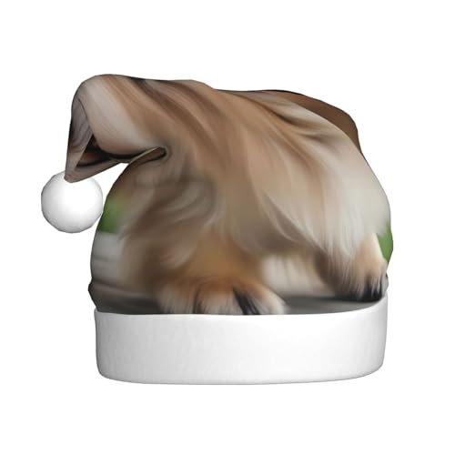 WZYWHJ Weihnachtsmütze für Erwachsene – Ornament-Stirnband für Feiertagspartys und Kostümveranstaltungen, niedliche Pekinese-Drucke WZYWHJ Weihnachtsmütze für Erwachsene – Ornament-Stirnband für Feiertagspartys und Kostümveranstaltungen, niedliche Pekinese-Drucke von WZYWHJ