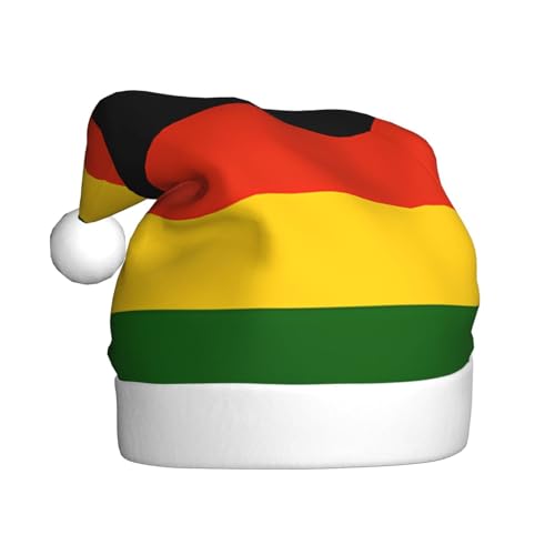 WZYWHJ Weihnachtsmütze für Erwachsene für Urlaub und Weihnachtsfeiern, jährliche Zeremonien, Flagge von Simbabwe von WZYWHJ