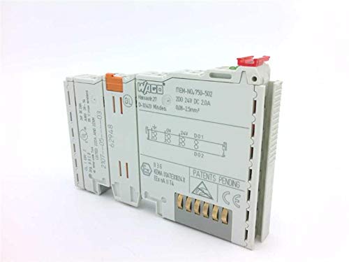 Digitale Ausgangsklemme 2DO 24VDC 2.0A 750-502,Digit. IO Komp. SPS,WAGO Kontakttechnik,750-502,4045454586652 von WAGO