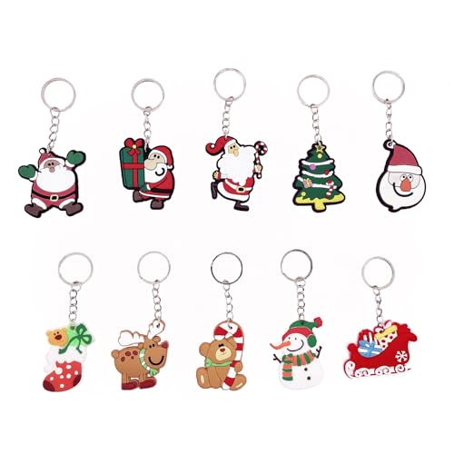 WahYikHo 10 Santa Claus keychains von WahYikHo