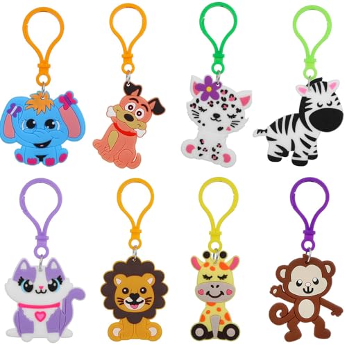 WahYikHo 8 animal keychains von WahYikHo