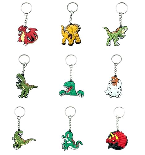 WahYikHo 9 dinosaur keychains von WahYikHo