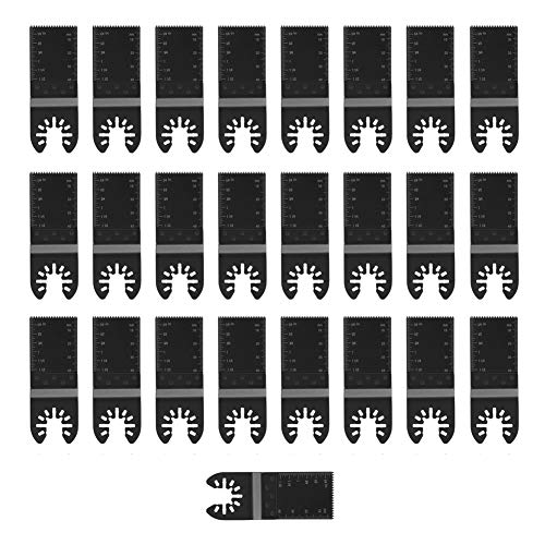 Schaukel Sägeblätter 25 Stück Multifunktion Blatt Werkzeug 35 Mm Multifunktions-Schwenk Werkzeug Zubehör für Fein, DREMEL, Vickers, etc. von Wakects