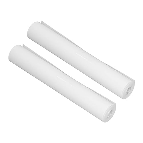 Thermodruckpapier, 2 Rollen A4-Druckerpapier, Klarer Inhalt, Kopierpapier für M08F, für PeriPage A4, für HPRT MT810, 8,27 X Durchmesser 1,18 Zoll von Wakects