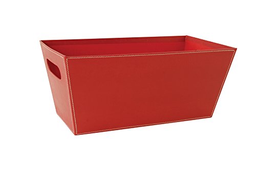 Wald Imports Red Paperboard 13" Decorative Storage/Organizer Basket von Wald Imports