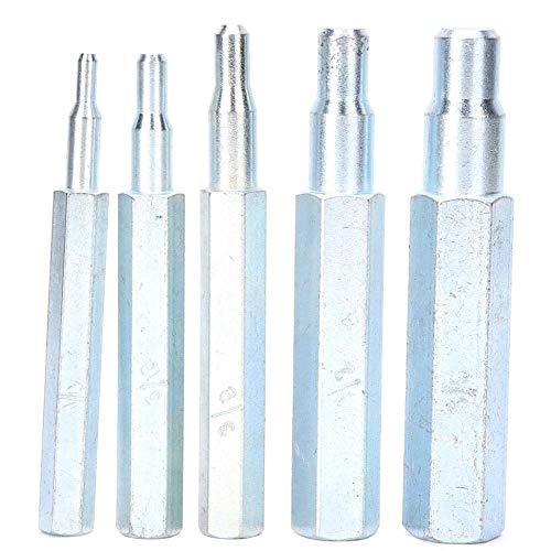 5 St DIY Klimaanlage Swaging Punch Tool 1/4in 5/16in 3/8in 1/2in 5/8in CT-193 Presswerkzeug aus legiertem Stahl 1/4~5/8in für Kupferaluminium von Walfront