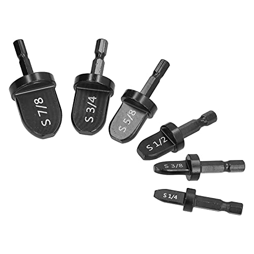 6 -pcs -Schwankungswerkzeugbohrmaschine Bit Swaging Werkzeugbohrmaschine Bit Set Röhrchen Expander Bohrer Set Set Lagerstahlrohr Expander Bohrer Zur Ausdehnung von Kupfer von Walfront