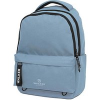 Walker Schulrucksack Classic Alpha Kunstfaser hellblau von Walker