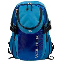 Walker Schulrucksack Flow Kunstfaser blau von Walker