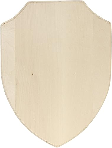 Walnut Hollow 41906 Lindenholzschild für Holzbefeuerung und Wappen, Amerikanische Linde, holz, 9 x 12 x 0.75 von Walnut Hollow