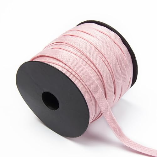 10m 15mm Breit Elastisches Band,Gummiband zum Nähen,Gummilitze Elastisches Zum Nähen,Elastic Band Elastisches Farbband für DIY Handwerk Basteln Unterwäsche BH-Träger Kleidung Gürtel,Rosa von Wambere