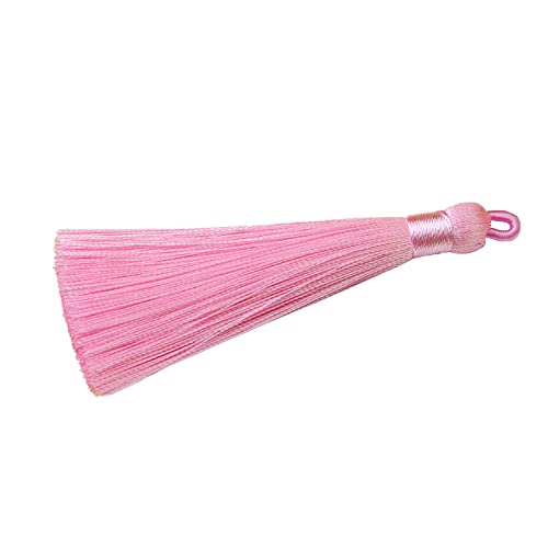 20 Stück Quasten Anhänger,8cm Bunte Quasten-Lesezeichen,Tassel Troddel Armband Schlüsselanhänger Basteln Quaste für Ohrringe Schmuckherstellung Taschen Lesezeichen DIY Handwerk Zubehör,Hell-Pink 20 Stück Quasten Anhänger,8cm Bunte Quasten-Lesezeichen,Tassel Troddel Armband Schlüsselanhänger Basteln Quaste für Ohrringe Schmuckherstellung Taschen Lesezeichen DIY Handwerk Zubehör,Hell-Pink von Wambere