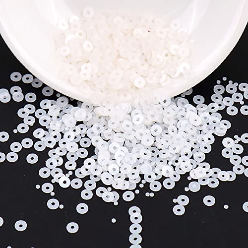 3000 Stück Pailetten kit paietten Pailletten basteln Lose Pailletten Cup Schillernde Spangles für DIY Kunsthandwerk Herstellung Nähen Aufkleben Auffädeln Glänzende Dekorative Hochzeit 3 mm,Weiss 3000 Stück Pailetten kit paietten Pailletten basteln Lose Pailletten Cup Schillernde Spangles für DIY Kunsthandwerk Herstellung Nähen Aufkleben Auffädeln Glänzende Dekorative Hochzeit 3 mm,Weiss von Wambere