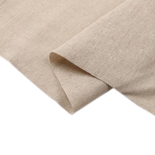 50cm x 150cm Naturleinengewebe Natur Leinen Nähstoff Meterware Embroidery Fabric Stickerei Dekostoffe Baumwoll und Leinenstoffe,für DIY Basteln Kleidungsstücken Tischdecke Dekoration,Dunkles Leinen 50cm x 150cm Naturleinengewebe Natur Leinen Nähstoff Meterware Embroidery Fabric Stickerei Dekostoffe Baumwoll und Leinenstoffe,für DIY Basteln Kleidungsstücken Tischdecke Dekoration,Dunkles Leinen von Wambere