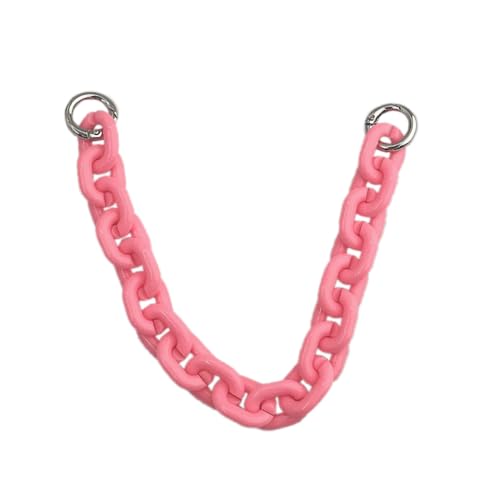 Wambere Handykette Universal, Bunte Perlen Handy Lanyard Perlen Handykette Handyhülle Anhänger Telefon Kette Handgelenkschlaufe Schlüsselbund Anti Verlorene Handy Schmuck,Dunkelpink von Wambere