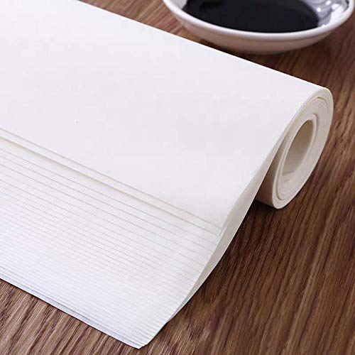 Wankd 60 Blatt Chinesische Kalligraphie Papier Bürste Schreibtinte Malpapier Xuan Reispapier Blank Zeichenpapier Sumi Set 38 * 27cm von Wankd