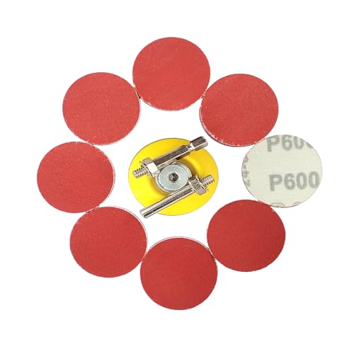 Wanmutrun 100 Stück Schleifpapier Klett 50mm Körnung 600 Geeignet für Mini-Poliermaschinen ist die Beste Wahl für kleine Flächen Polieren. Wanmutrun 100 Stück Schleifpapier Klett 50mm Körnung 600 Geeignet für Mini-Poliermaschinen ist die Beste Wahl für kleine Flächen Polieren. von Wanmutrun