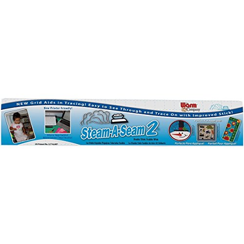 Warm Company 5524 Steam-A-Seam Two Double Stick Fusible Web, durchsichtig von The Warm Company