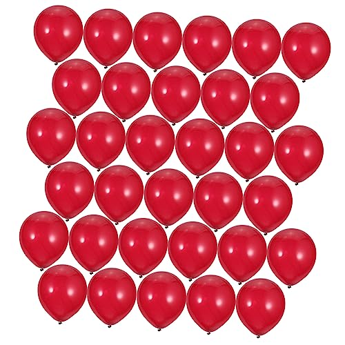 100st Set Mit Dekorativen Luftballons Latexballons Hochzeitsdeko Ballon Rot Warmhm von Warmhm