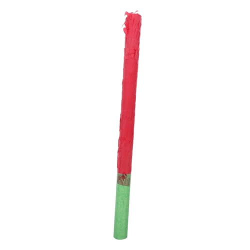 Piñata-Sticks Piñata-Stich Piñata Spiele spielzeug spaß lustige Piñata Partyzubehör für Geburtstag, Karneval Geburtstagsdeko Piñata Piñata-Stabschläger Papier rot Warmhm von Warmhm