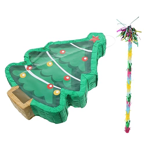 Warmhm 1 Satz Dekorative Piñata Partygeschenk Pinata Zum Thema Weihnachten Pinata-dekor Party-piñata Party-anhänger Weihnachtsfeier Liefert Christbaumschmuck Piñata Schmücken Papier von Warmhm