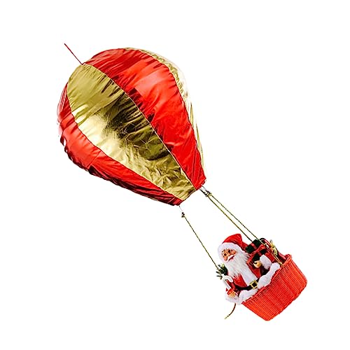 Warmhm 1 Stück Weihnachtsschweife Aufgehängte Deckenverzierung Weihnachten Santa Heißluftballondekor von Warmhm