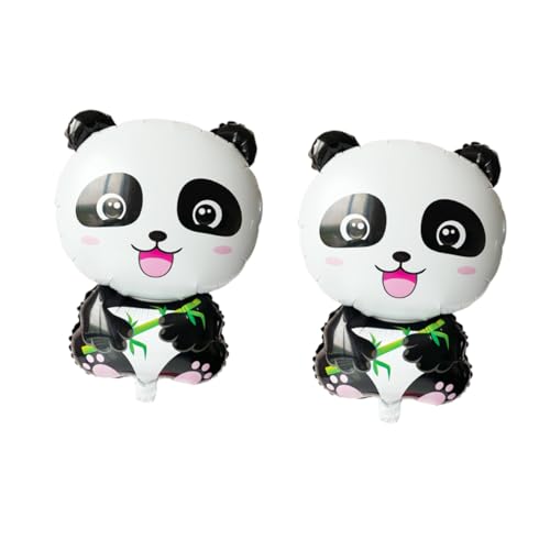 Warmhm 12 Stück Panda Folienballons Pastellfarben Kreative Deko Ballons Für Geburtstagsfeiern Kinderpartys Und Festivals Ideal Für Eine Fröhliche Atmosphäre von Warmhm