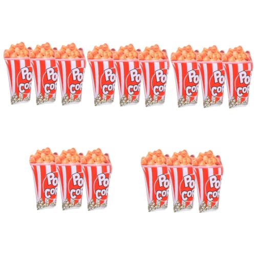 Warmhm 15 Stk Aufblasbares Popcorn Film-Popcorn-Ballon Popcorn-Dekorationen Lebensmittelballons Spielzeug luftballons Aufblasbarer Ballon Filmabenddekoration Party-Requisite PVC von Warmhm