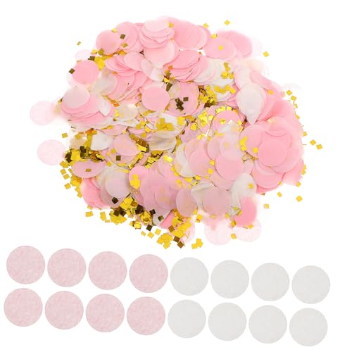Warmhm 1Packung Metallisches Konfetti Papier Füllung für Ballons Tischdekoration Party Konfetti für Hochzeiten und Geburtstagsfeiern Dekorative Kreise Blush Warmhm 1Packung Metallisches Konfetti Papier Füllung für Ballons Tischdekoration Party Konfetti für Hochzeiten und Geburtstagsfeiern Dekorative Kreise Blush von Warmhm