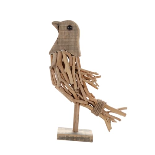 Warmhm Elegante Holz Handwerk Vogel Ornament für Home Einzigartige Fasan Peg Dekoration Desktop Decor von Warmhm