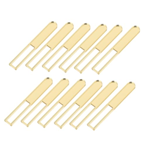 Warmhm 20 Stück Mehrweg Acryl Cakesicle Sticks in Gold – Ideal Für Kindergeburtstagsfeiern - Hochzeiten Und Partys – Perfekt Zum Basteln Von Köstlichen Eiskreationen Und Desserts von Warmhm