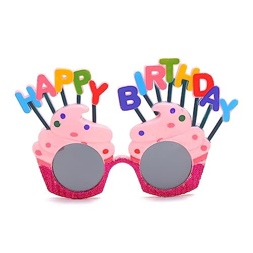 Warmhm 2St Partyzubehör Kinderbrille alles zum geburtstag sonnenbrille lustige Sonnenbrille lustige geburtstagsbrille lustige schnapsgläser lustige brillen geburtstag brille von Warmhm