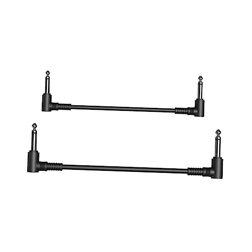 Warmhm 2Stücke Gitarren Kabel Professionelles Musikinstrumentenanschlusskabel für Gitarre und Bass Tragbares Effektorkabel für Stabile Verbindung und Optimale Warmhm 2Stücke Gitarren Kabel Professionelles Musikinstrumentenanschlusskabel für Gitarre und Bass Tragbares Effektorkabel für Stabile Verbindung und Optimale von Warmhm