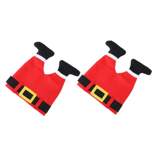 Warmhm 2Stücke Hosenform Weihnachtsmützen Lustige Partyhüte Für Erwachsene Warm Wiederverwendbar Weihnachtsdekor Für Festlichkeiten Und Feiern Warmhm 2Stücke Hosenform Weihnachtsmützen Lustige Partyhüte Für Erwachsene Warm Wiederverwendbar Weihnachtsdekor Für Festlichkeiten Und Feiern von Warmhm