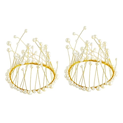 Warmhm 2Stücke Perlenkrone Kuchendekoration Elegante Cake Topper Für Hochzeiten Geburtstagsfeiern Und Partys Wiederverwendbar Für Beeindruckende Warmhm 2Stücke Perlenkrone Kuchendekoration Elegante Cake Topper Für Hochzeiten Geburtstagsfeiern Und Partys Wiederverwendbar Für Beeindruckende von Warmhm
