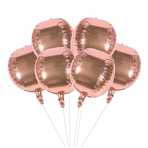 Warmhm 6St Folienballons hochzeitsdeko evengers event Gefälligkeiten für Hochzeitsfeiern runder Ballon Luftballons für Geburtstagsfeiern geburtstag luftballons dekoration Aluminiumfolie von Warmhm