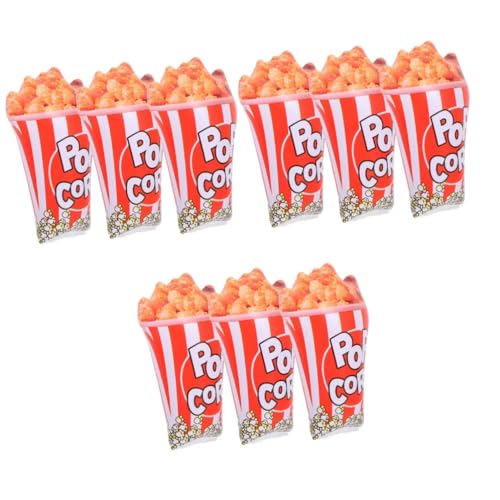 Warmhm 9 Stk Aufblasbares Popcorn Spielzeug luftballons Popcorn Ballons für Partys aufblasbare Ballons Film-Popcorn-Ballon Lebensmittelballons bläst Popcorn auf Filmabend-Ballon PVC von Warmhm