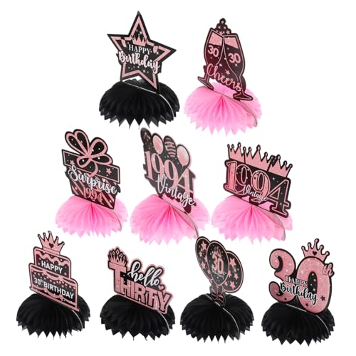 Warmhm 9 Stück Geburtstagsfeier Dekoration Mittelstücke Lustig Ornamente Party Fiesta Dekorationen Geburtstag Kulisse Junggesellin Thematisiert Mutter Junge Tisch Papier Warmhm 9 Stück Geburtstagsfeier Dekoration Mittelstücke Lustig Ornamente Party Fiesta Dekorationen Geburtstag Kulisse Junggesellin Thematisiert Mutter Junge Tisch Papier von Warmhm