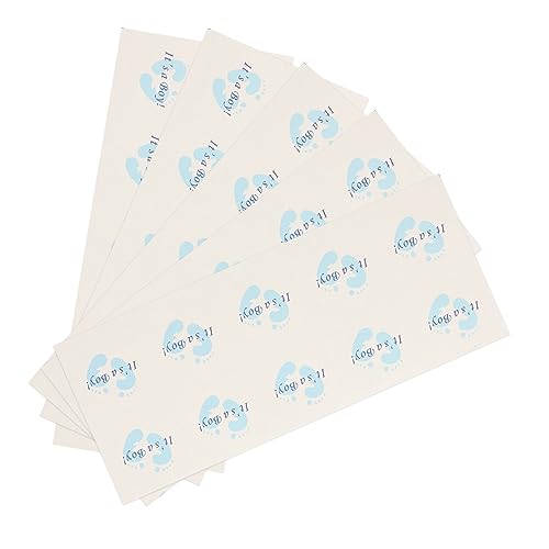 Warmhm Aufkleber Für Geschenktüten Und Dekoration Blaue Nicht Klebende Etiketten Für Scrapbooking Geschenkverpackung Und Umschläge Versiegelungssticker Für Jungen Und von Warmhm