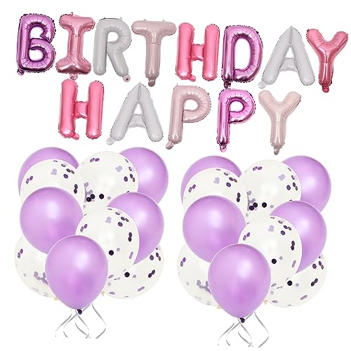 Warmhm Ballons 1 Set Geburtstagsballons Dekorative Latexbälle Für Partys Ballon Dekorationen Für Geburtstagsfeiern Jungen Und Ädchen Ballons von Warmhm