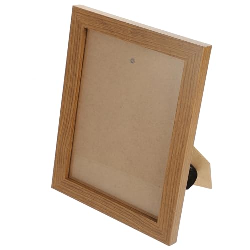 Warmhm Fotowandrahmen bilderrahmen home decor bildrahmen bilderreahmen photo frame Statusfolie Ressourcenzeichen Computerständer Bricolage Fotorahmen Malerei-Display-Rahmen hölzern Brown von Warmhm