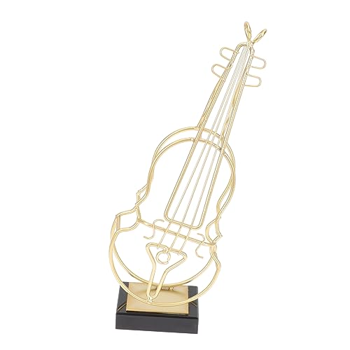 Warmhm Hochzeit Geschenk Geigenornamente Musikdekoration Kristallgeschenke Kristallfiguren Tischgeige Prunkstück Geigenskulptur Musiker Geigenfigur Desktop-Geigenornament Geigenhandwerk von Warmhm