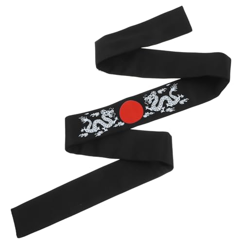 Warmhm Kampfsport Stirnband Haar Turban Sushi Stirnband Japanischer Stirnband Sport Stirnband Kopftuch Krieger Stirnband Lauf Stirnband Karate Haarband Karate Krawatte von Warmhm