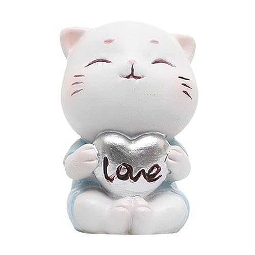 Warmhm Kreativer Katzen Cake Topper aus Resin Niedliche Kuchendekoration für Geburtstagsfeiern Auto und Wohnungsdeko Lustiger Tischschmuck für Freunde und Familie Langlebig und Charmant Warmhm Kreativer Katzen Cake Topper aus Resin Niedliche Kuchendekoration für Geburtstagsfeiern Auto und Wohnungsdeko Lustiger Tischschmuck für Freunde und Familie Langlebig und Charmant von Warmhm