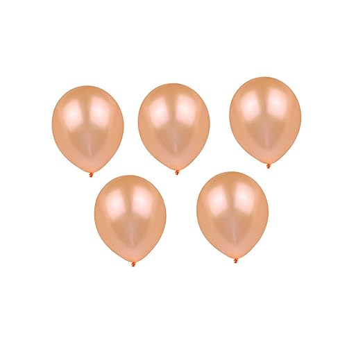 Warmhm Roségold Konfetti Ballons Mit Goldglitter Klare Ballons Für Partydekoration Hochzeit Und Geburtstag 20 Konfetti Ballons Und 10 Einfarbige Ballons von Warmhm